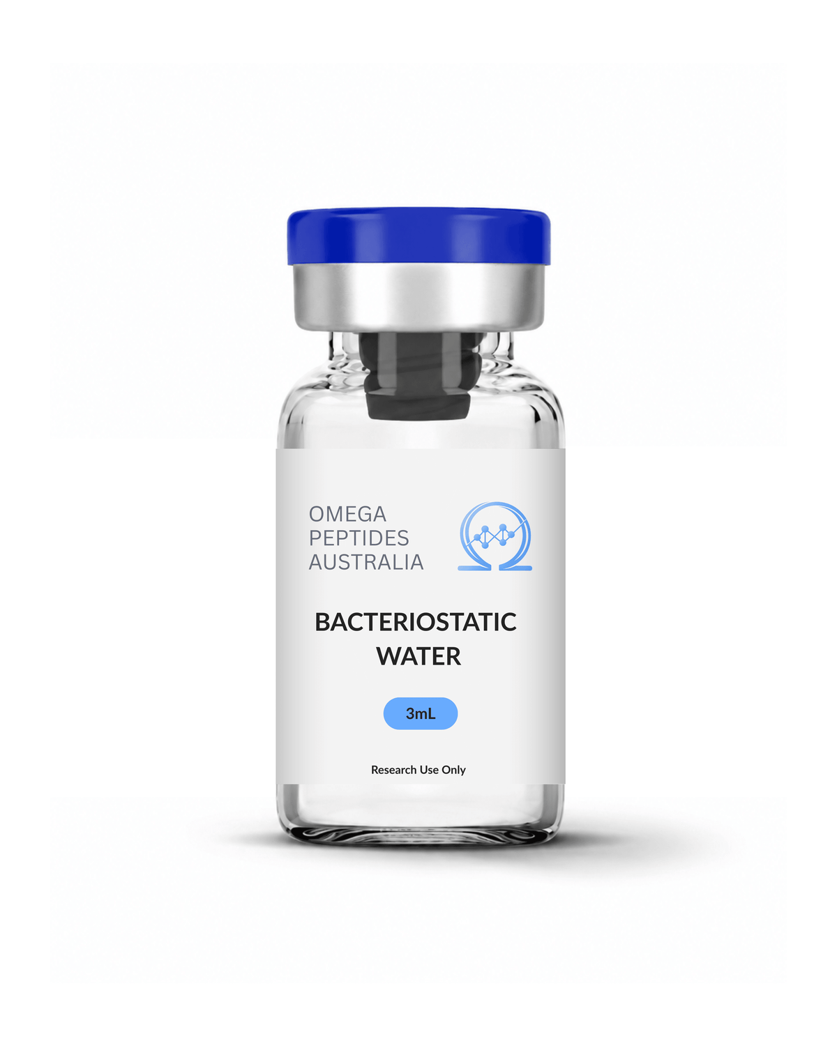 Bacteriostatic Water 3mL - Omega Peptides Australia