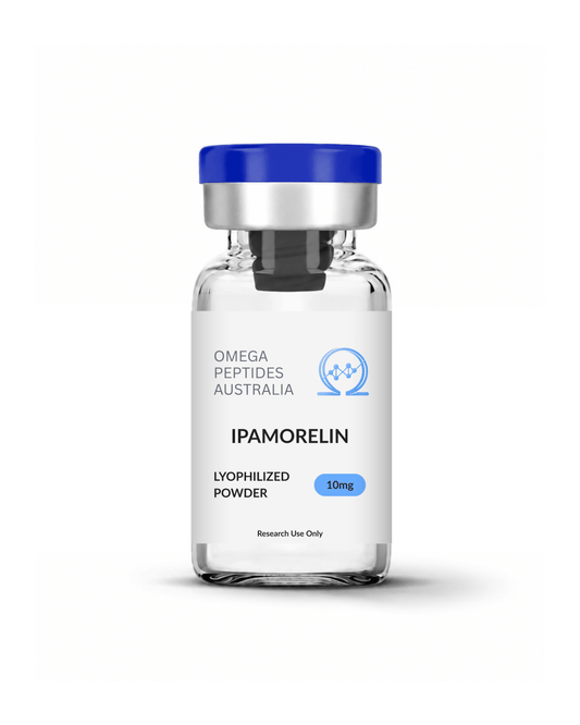 Ipamorelin_10mg. - Omega Peptides Australia