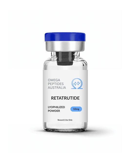 Retatrutide 10mg - Omega Peptides Australia