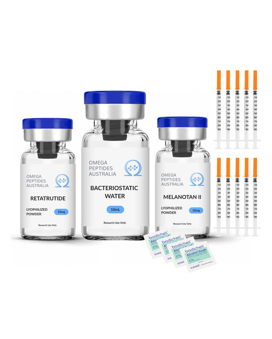 Retatrutide_Melanotan_starter_bundle - Omega Peptides Australia